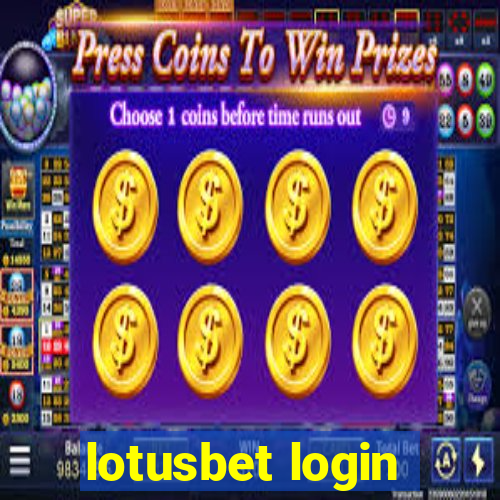 lotusbet login